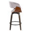 Tabouret de comptoir à hauteur fixe Vintage - ensemble de 2-100480845