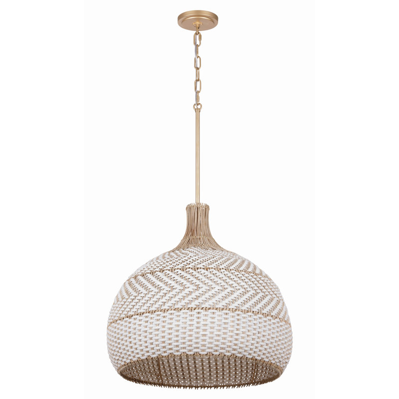 Lustre en forme de cloche à 5 lumières à intensité variable Chastyn