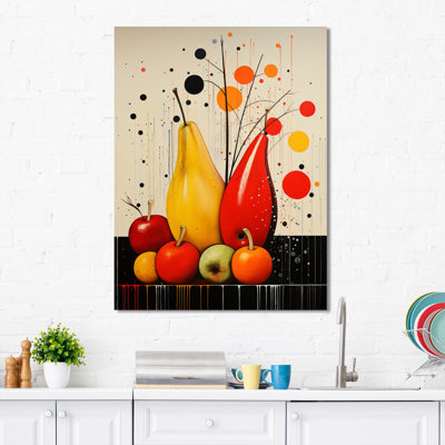 «Fruit Harvest Spectrum différent I - fruits», art mural