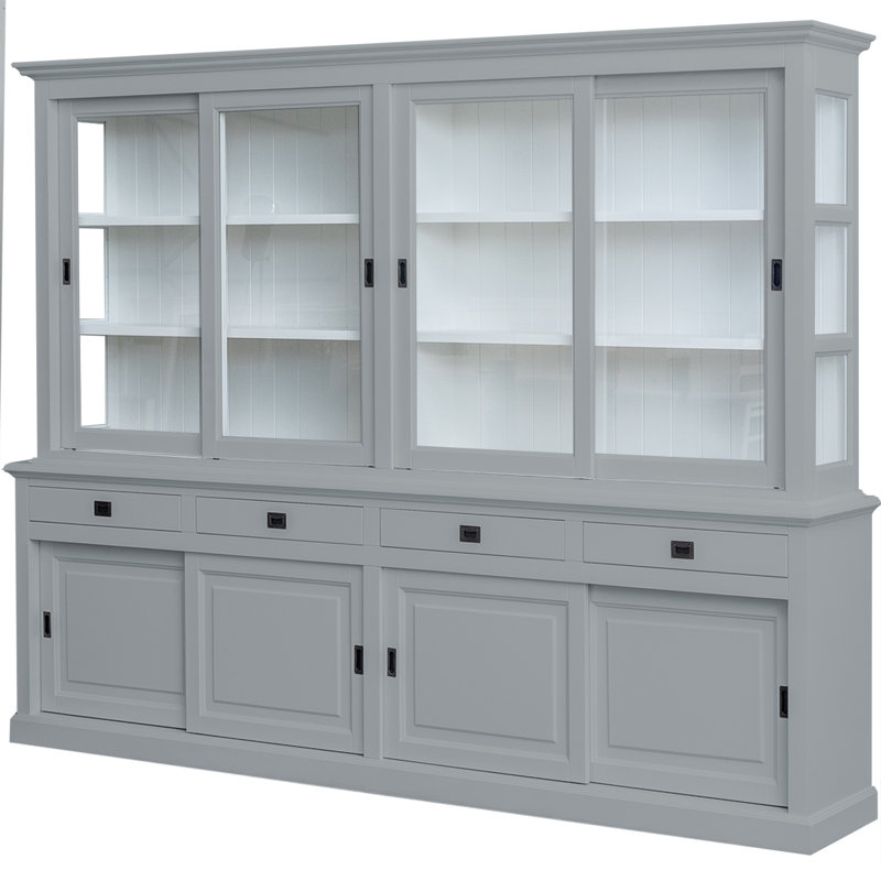 Burkett Display Cabinet, Window Grey