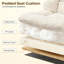 Chaise de bureau large inclinable et pivotante-1415135568