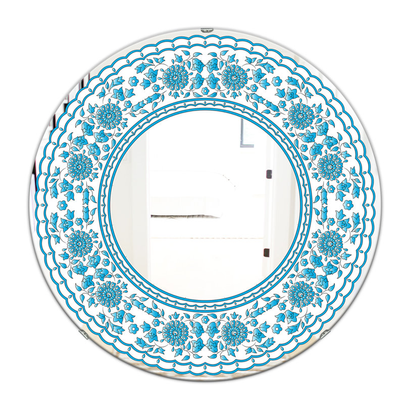Miroir mural Flower Cabin and Lodge, H 23,6 po x l 23,6 po