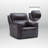 36" Zero Gravity Dual-Power Genuine Leather Recliner With Adjustable Headrest & Footrest, 2 Color Options-1257707033