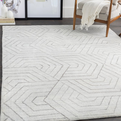 Hollifield Viscose Abstract Indoor Rug