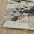 Strato Marble Terrain Abstract Grey/Cream/Gold Area Rug-570506512