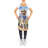 No Pattern Bib Apron