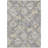 Machine Washable Indoor/Outdoor Christain ACN1329 Gray Rug-102631355