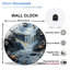Horloge murale Waterfall