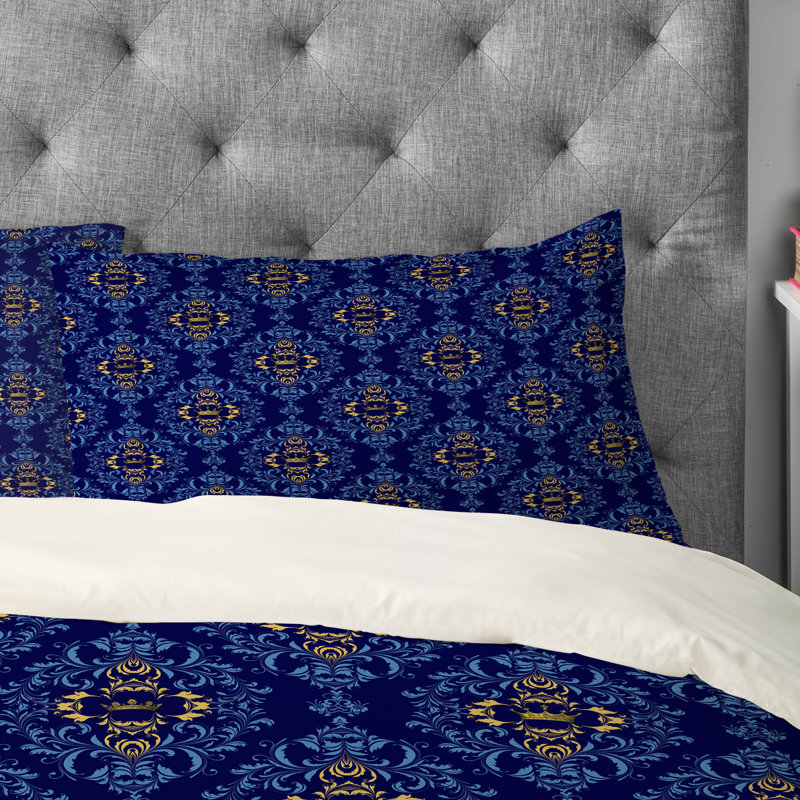 Taie d’oreiller à motif damassé Royal, Standard