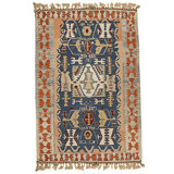 Hand Knotted Wool Area Rug