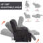 Fauteuil inclinable électrique électrique de qualité supérieure