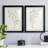 Spindle Spring I - Matted and Framed Under Acrylic Glass, Set of 2, Large Living Room Wall Art-465032724-465032720