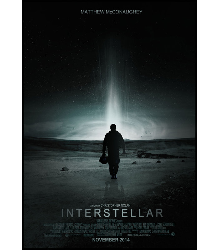 Interstellar, 18" H x 13" W