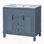 Ensemble de meuble-lavabo 36 po avec armoire à miroir et 2 portes à fermeture douce-56156959