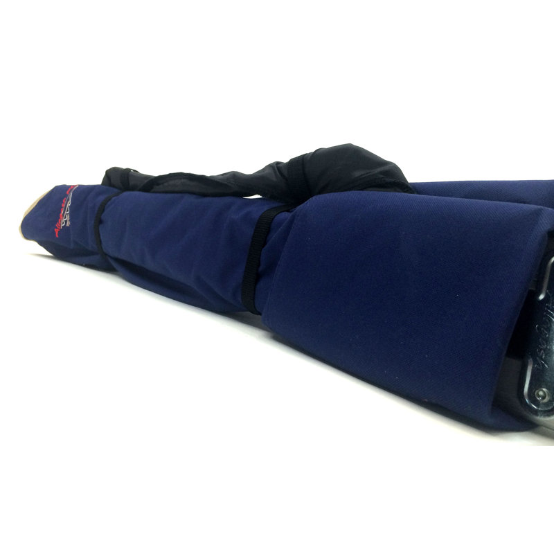 Allagash Plus Extra Wide Blue and Tan Camping Cot