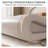 Bettejean Upholstered Profile Sleigh Bed with Luxury Ergonomic Faux Leather Headboard-2145724698-2145724701