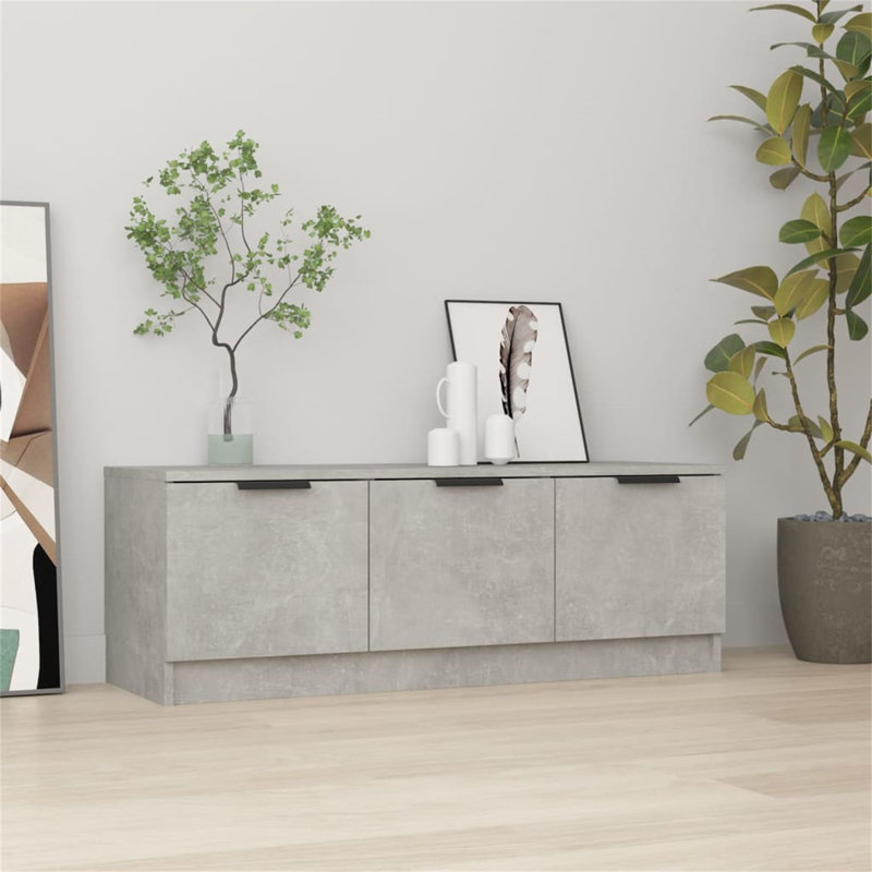 Bocicault Unfinished TV Stand, Grey