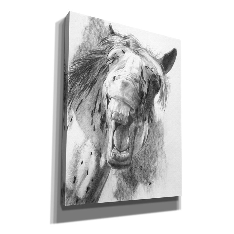 Reproduction d'art sur toile, "Thecritic" par Barbara Keith, H 16 po x l 12 po x P 0,75 po