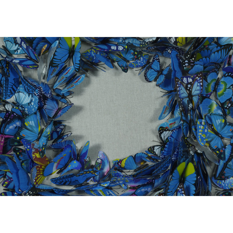 Décoration murale boîte papillon