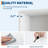 6 Tiers Standard Bookcase Storage and Display Bookshelf-812617953-812617980