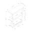 Console avec trois tablettes ouvertes Botwinick-865091598