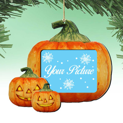 Ornement en forme de citrouille d'Halloween