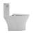 ADA Compliant One-Piece Elongated Toilet 1.28 GPF Single Flush 12-Inch Rough-In Modern Bathroom Toilet with Soft Close Seat-124555457-124555458
