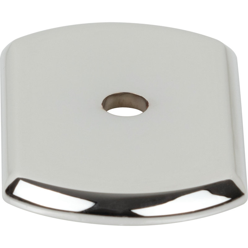 Wescott Knob Backplate, Polished Chrome