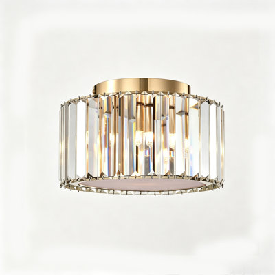 Crystal Flush Mount Ceiling Light