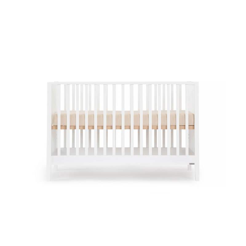 Lala 3 -in-1 Convertible Crib, White