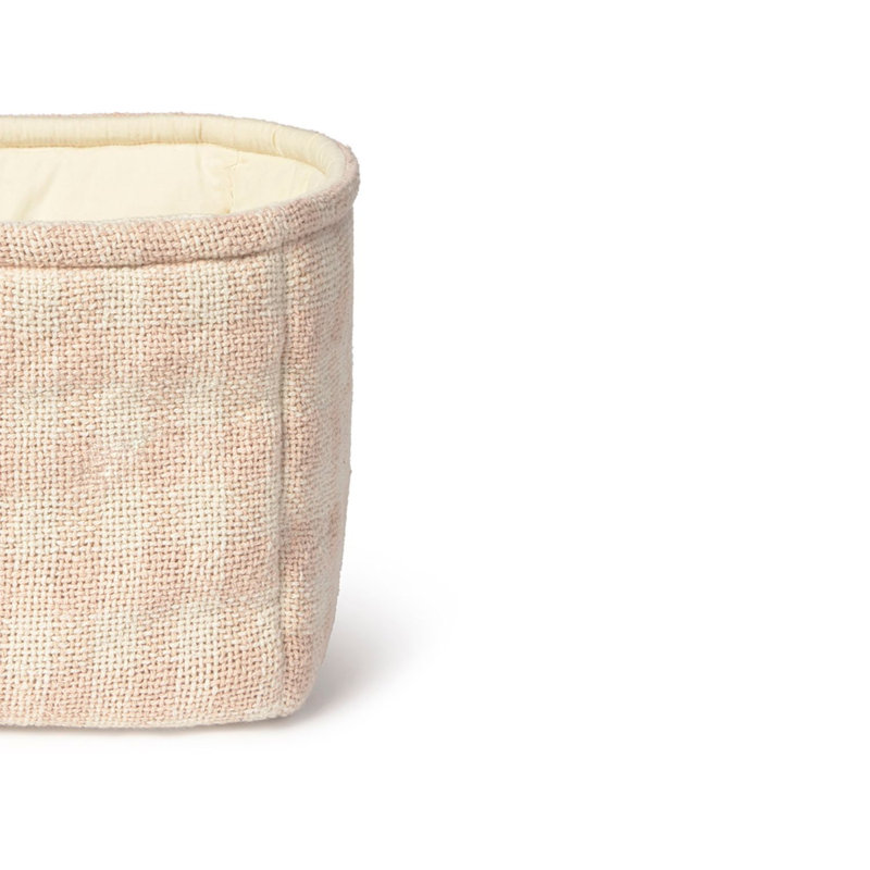 Quilted Basket, Rose