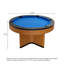 Table de billard standard Home de 1,5 m (5 pieds) en bois massif et marbre