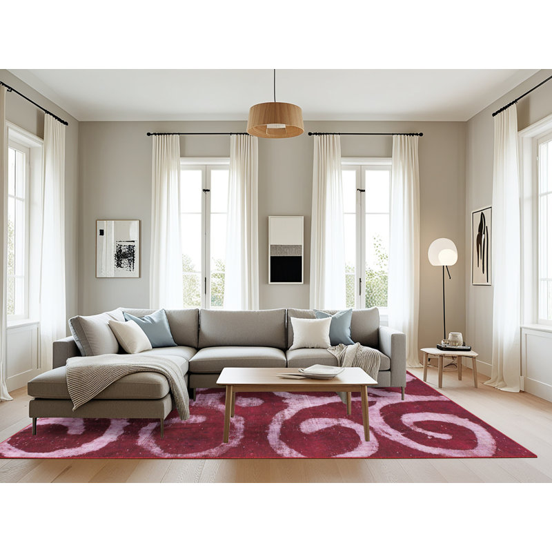 Tapis abstrait moderne 1363, Rectangle 8 pi x 12 pi