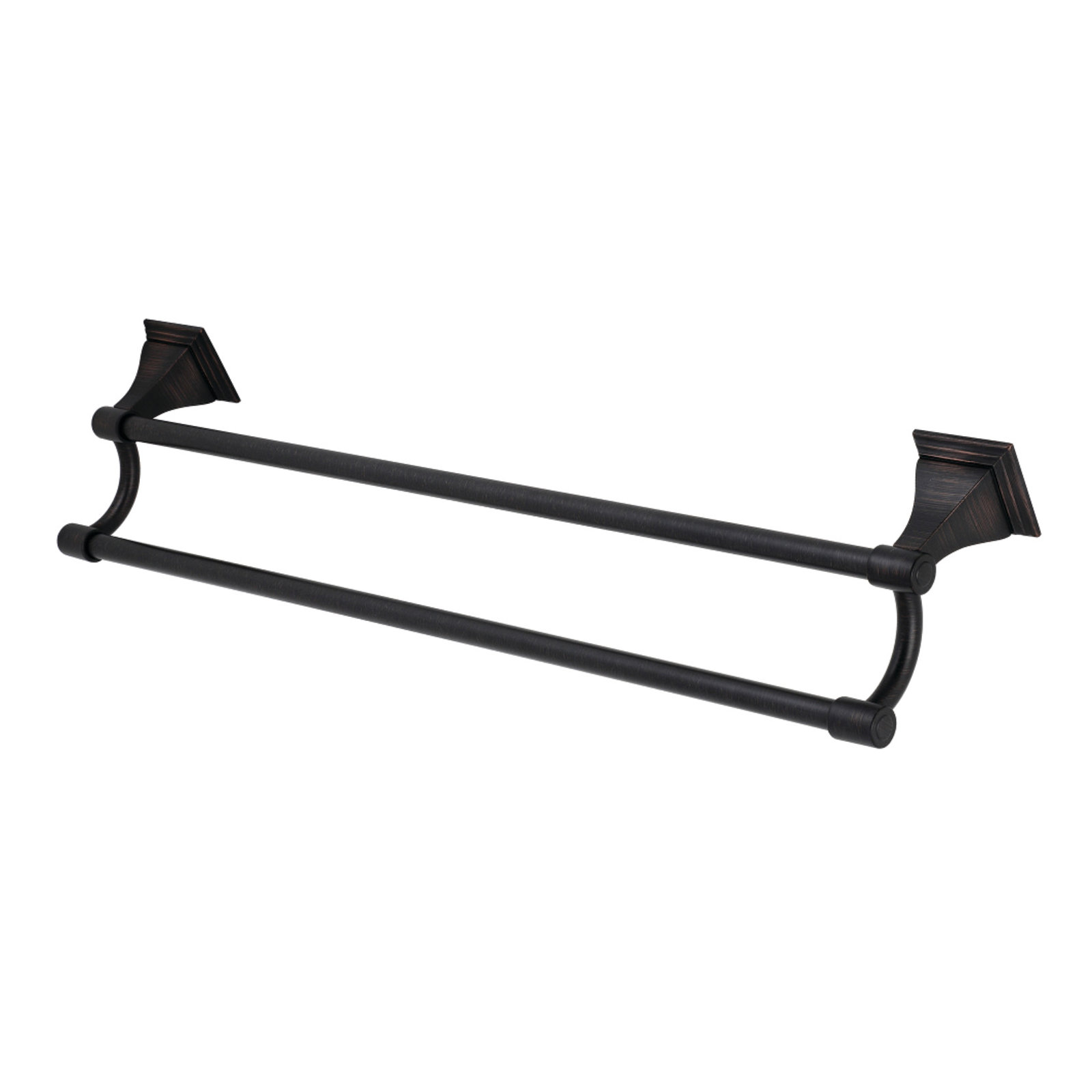 Kingston Brass Monarch Dual Towel Bar, Oil Rubbed Bronze