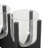 Cole And Grey Wood Hurricane 5 Slot Decorative Candle Holder