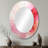 Gold And Pink Minimal Abstract River I - Beige Oval Wall Mirror Decor-538013569