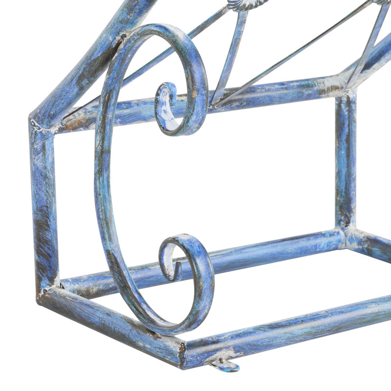 Safavieh Mizell Moon Gateway Arbour, Mossy Blue