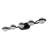 Queridas Modern Minimalist Bathroom Vanity Light, LED 5 Bulb Frosted Glass Shades, Wall Mounted Decorative Lighting Fixture, Suitable for Bathroom Vanity Mirror-319673664-319673532
