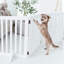 Wood Foldable Freestanding Pet Gate