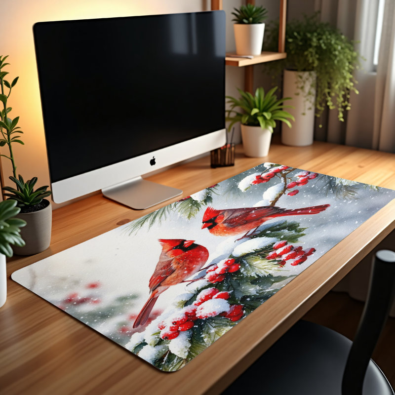 Polyester Desk Pad, 23.6x13.8