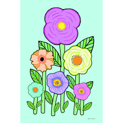 «Kirsti Pastel Botanicals II», reproduction sur toile tendue
