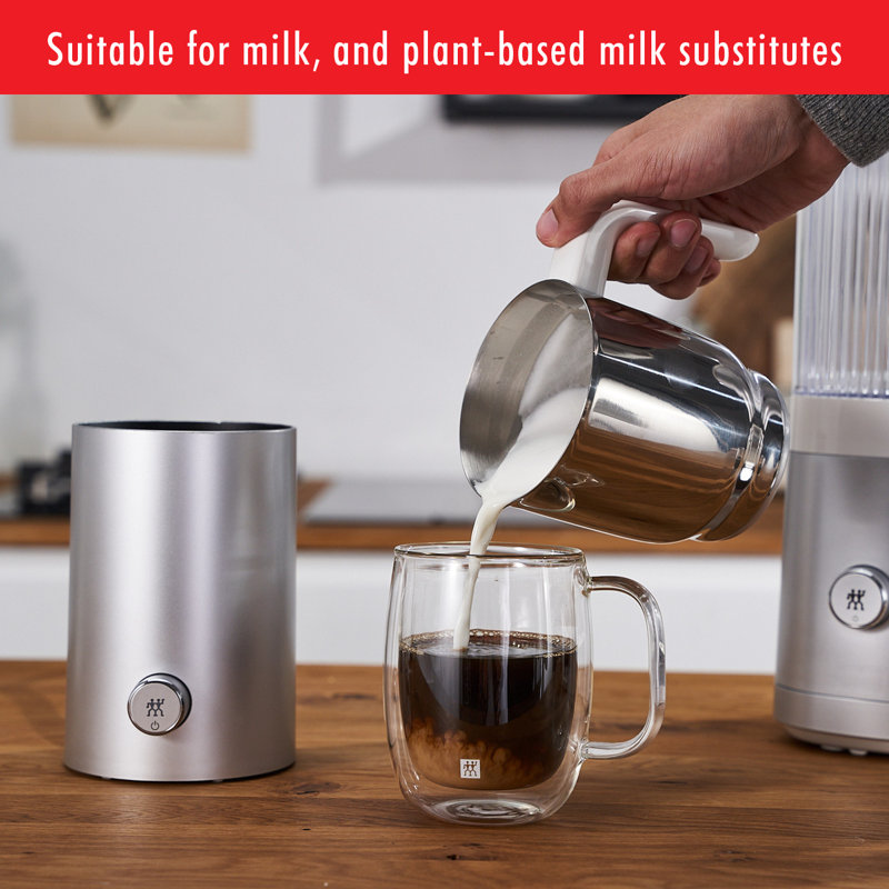 ZWILLING Enfinigy Milk Frother, Silver