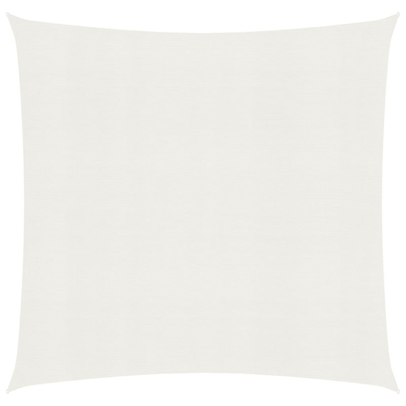 Aylward 5m x 5m Square Shade Sail, White