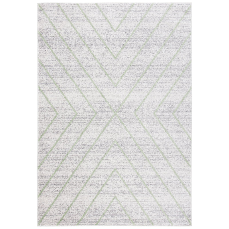 Janes Performance Geometric Rug, Rectangle 5'1" x 7'6"