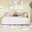 Upholstered Daybed With 2 Storage Drawers Sofa Bed Frame No Box Spring Needed, Linen Fabric-231784227