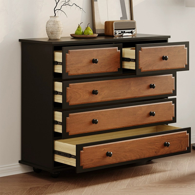 Simple Ash Wood Solid Wood Accent Chest