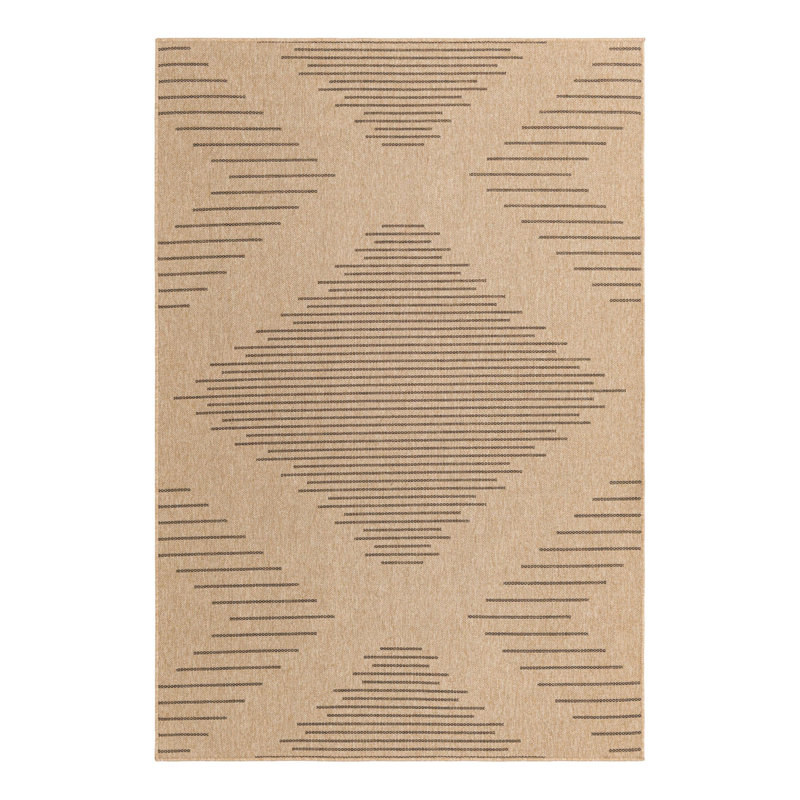 Geometric Indoor Rug, Rectangle 6'3" x 9'