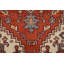 Tapis indien orange en laine 3x5