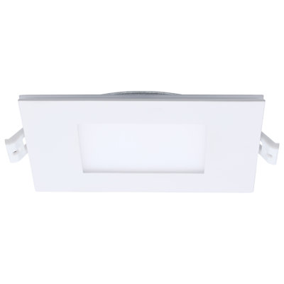 4'' Selectable Color Temperature 9 Watt Dimmable Air-Tight IC Rated LED Canless Recessed Lighting Kit