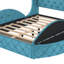 Lit plateforme tapissier en velours avec rangement et grand lit-1625723942
